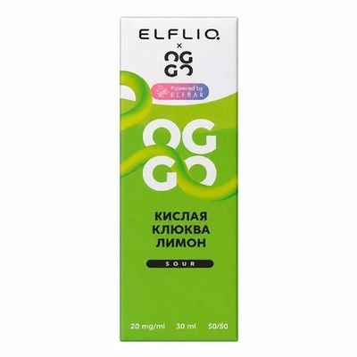 Жидкость OGGO X ELFLIQ Sour 2% Salt 30 ml