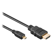 Шнур HDMI-miсroHDMI 1-метр ver1.4