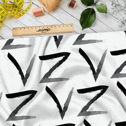 Ткань шифон Z за победой V сила в правде