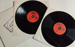 Винтажная виниловая пластинка LP Genesis Three Sides Live (Germany 1982)