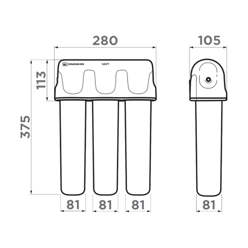Omoikiri Pure Drop Soft