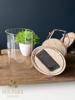 Светильник светодиодный "Фонарь" D14xH31 см