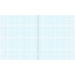 Тетрадь 12л, клетка, зеленая обложка, Маяк