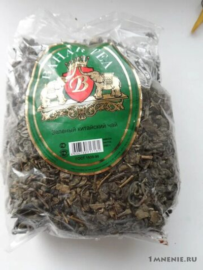 Бахар китайский зел.чай крупн.лист 1000гр/8