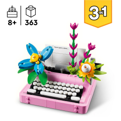 Конструктор LEGO Creator 31169 Печатная машинка с цветами — фото 5