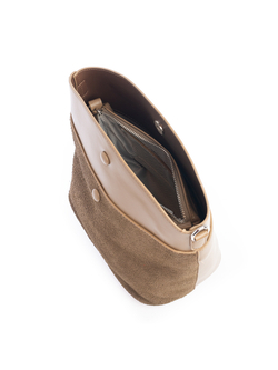 45035/33 Сумка жен., иск. кожа + замша