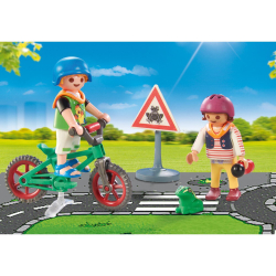 Playmobil - Велосипедный курс City Life 71332 / артикул   71332  / GTIN 4008789713322
