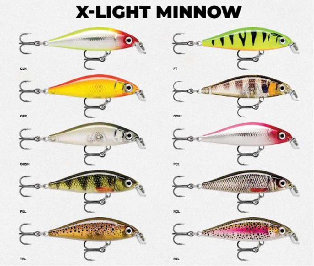 Воблер RAPALA X-Light Minnow 05 /FT