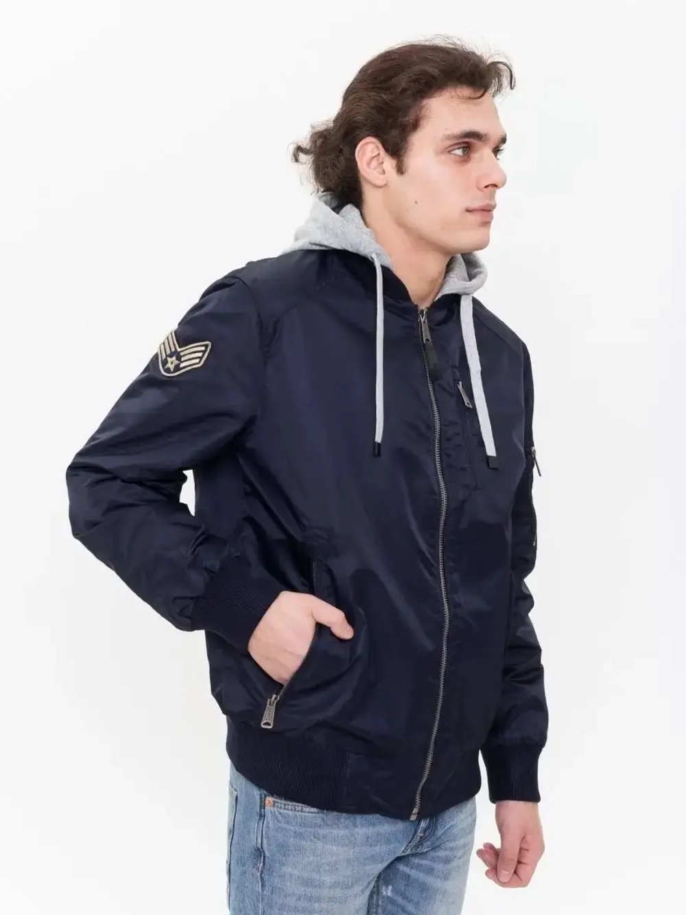 Ветровка бомбер куртка