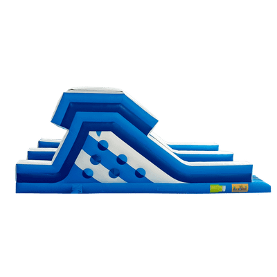 Коммерческая надувная полоса препятствий «Конструктор» 50*4,5*4 м