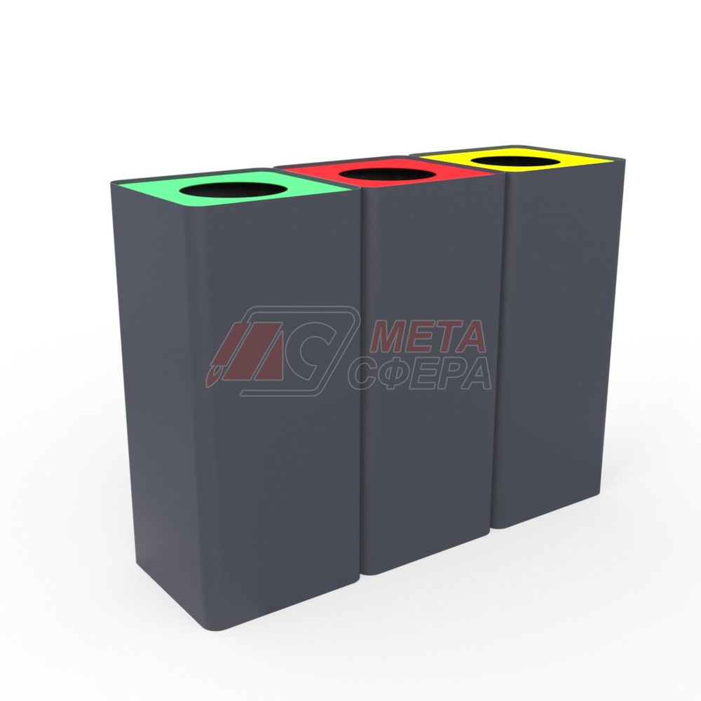 Урна Центр для раздельного сбора мусора