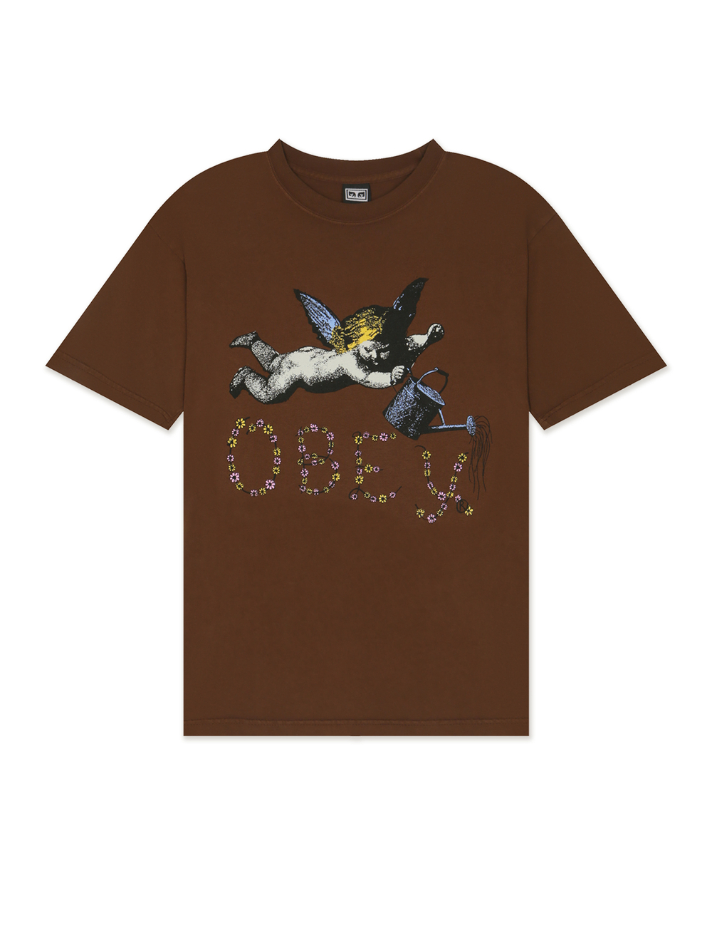 Мужская Футболка Obey Flower Angel