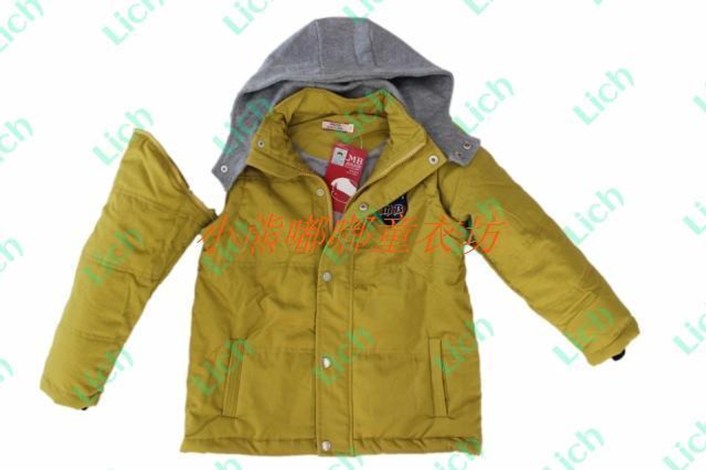 Куртка-трансформер с трикотажным капюшоном