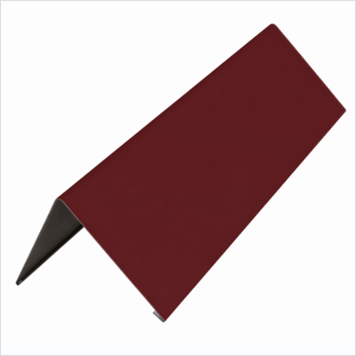 Планка конька простая 140/140/2000 РАЛ 3005 (Н)