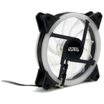 Вентилятор e2e4, 120мм, 800~1200rpm, 3-pin+Molex, черный/RGB, 40CFM, 20дБ (OT-F120-3PM-LED-RGB)