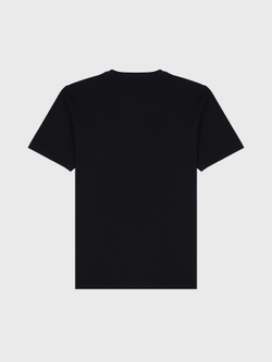 Футболка C.P. Company 30/1 Jersey Label Logo Black