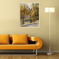 Rəqəmlərlə rəngləmə \ Картина по номерам (40х50) НА ТВЕРСКОМ БУЛЬВАРЕ