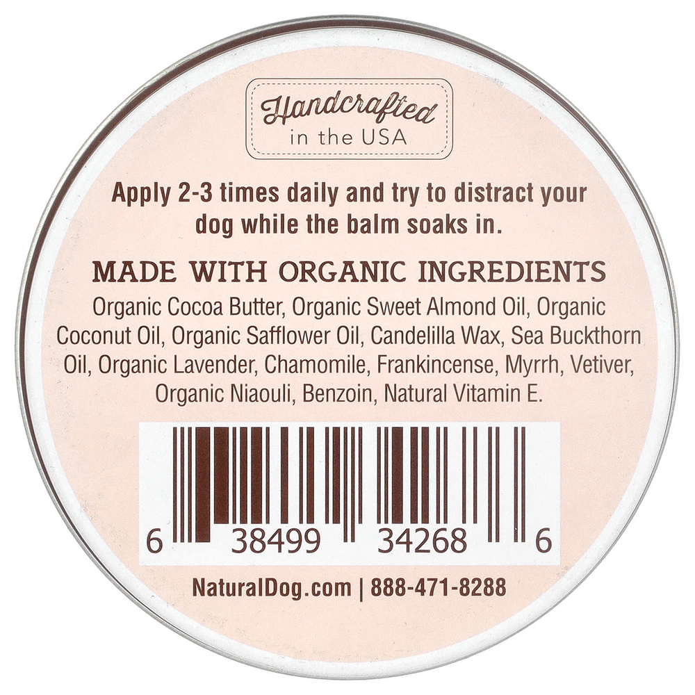 Natural Dog Company, Успокаивающее средство для кожи, 118 мл (4 унции)