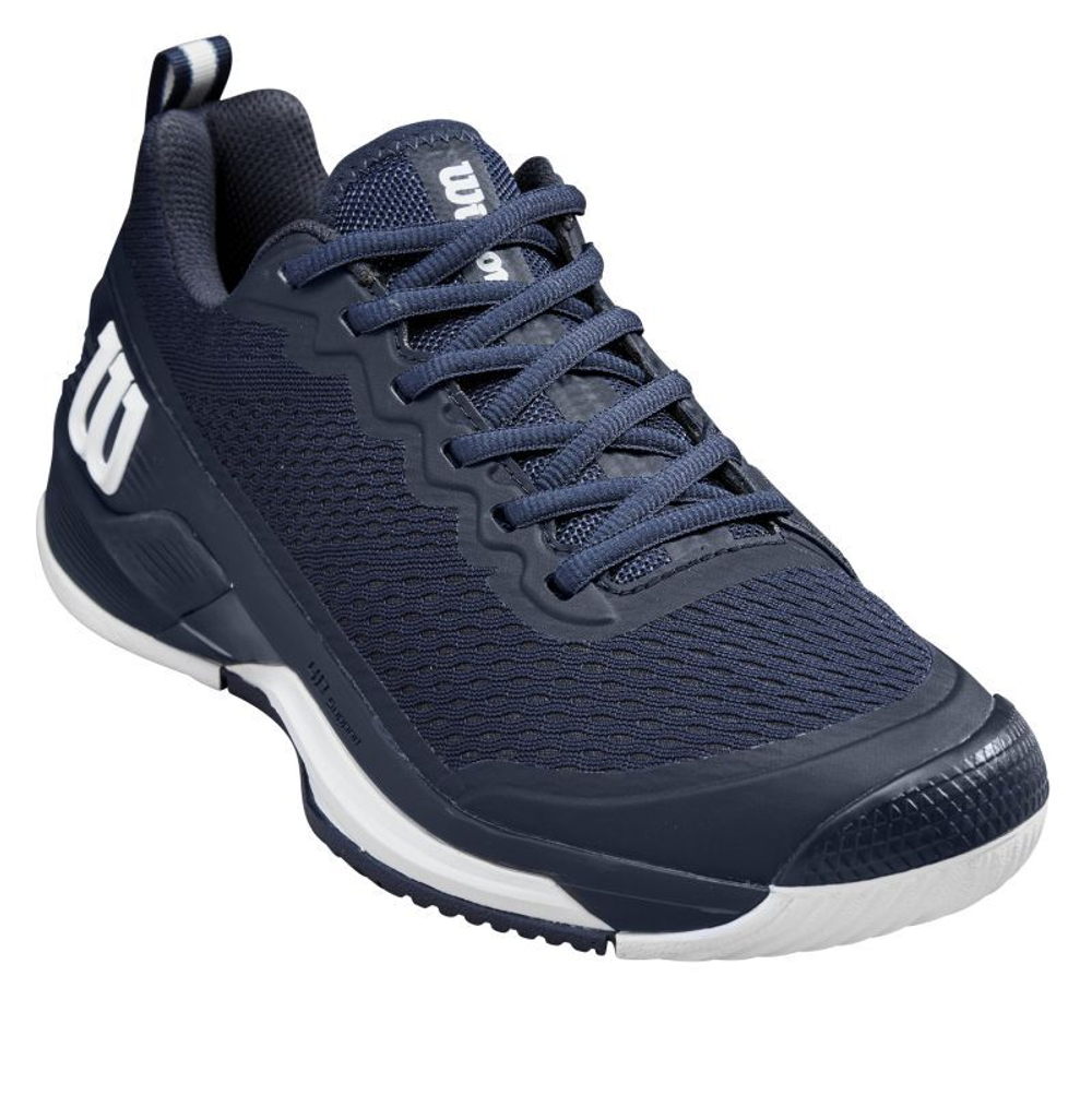 Мужские кроссовки теннисные Wilson Rush Pro 4.5 - небесный