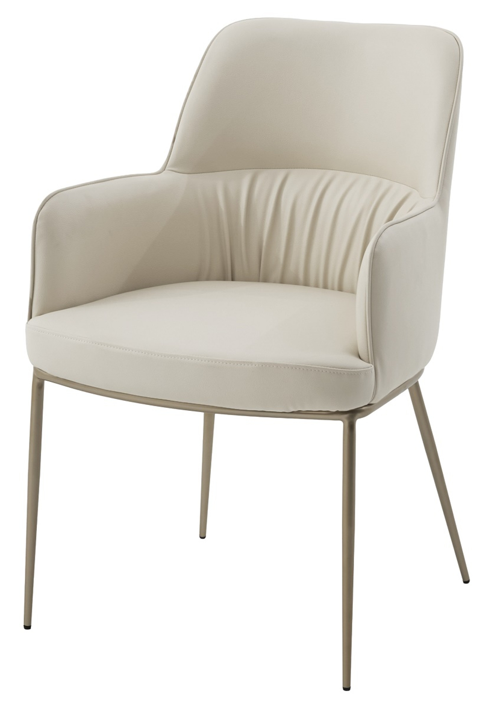 Стул BRUNO Milk T1-02, PU / шампань, ®DISAUR