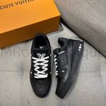 Купить черные кроссовки LV Trainer Louis Vuitton премиум класса