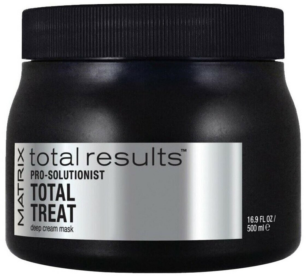 Matrix Total Results Pro Solutionist Total Treat Крем-маска для экспресс-восстановления волос, 500 мл, банка