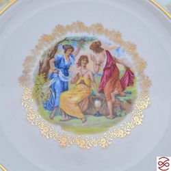 Блюдо круглое Repast Мадонна перламутр Мария-тереза 30 см