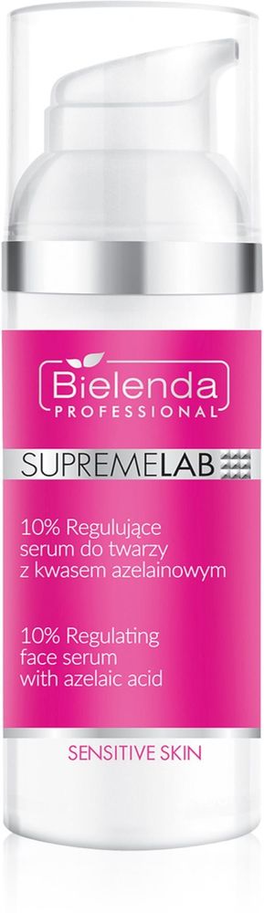 Bielenda Professional Supremelab Sensitive Skin - 10% регулирующая сыворотка для лица с азелаиновой кислотой /  10% 50  ml  / GTIN 5902169027612