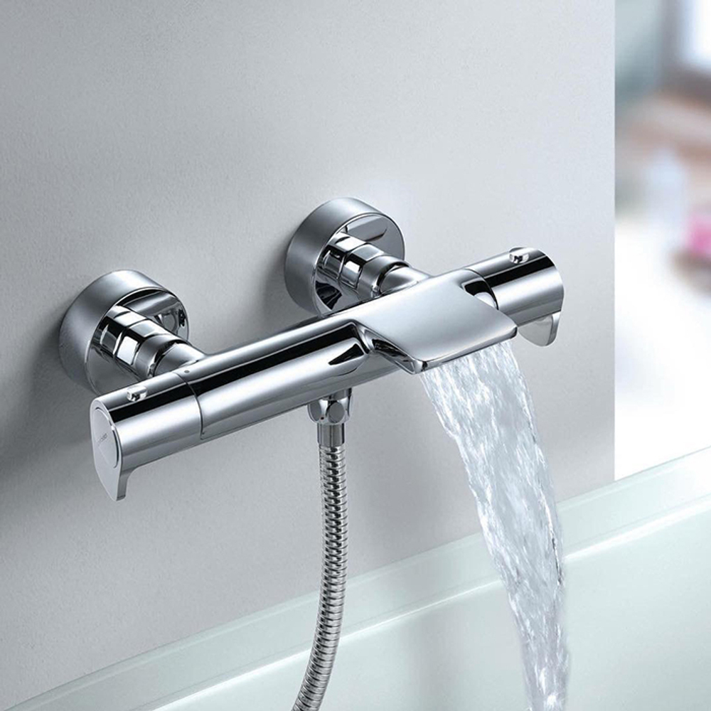 Смеситель термостатический для ванны (каскад) с душевым комплектом ALEXIA 363901TR