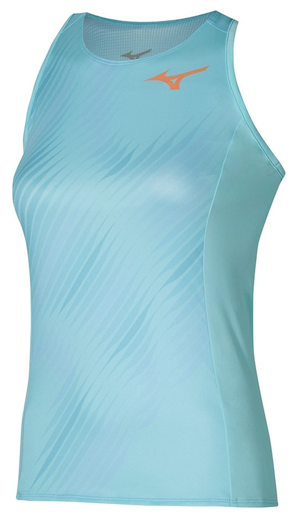 Топ теннисный Mizuno Printed Tank - Turquoise