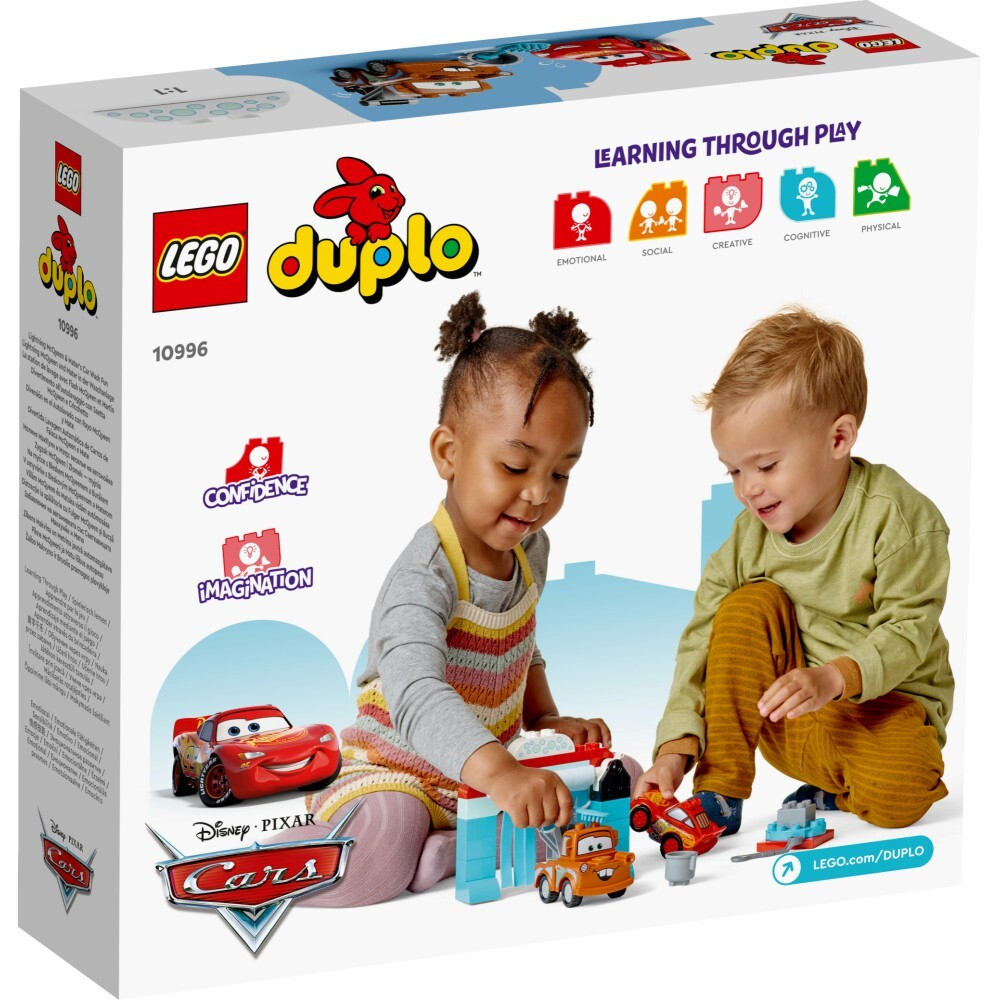 LEGO DUPLO — Молния Маккуин и Мэтр — Автомойка 10996 / артикул   10996  / GTIN 5702017417790