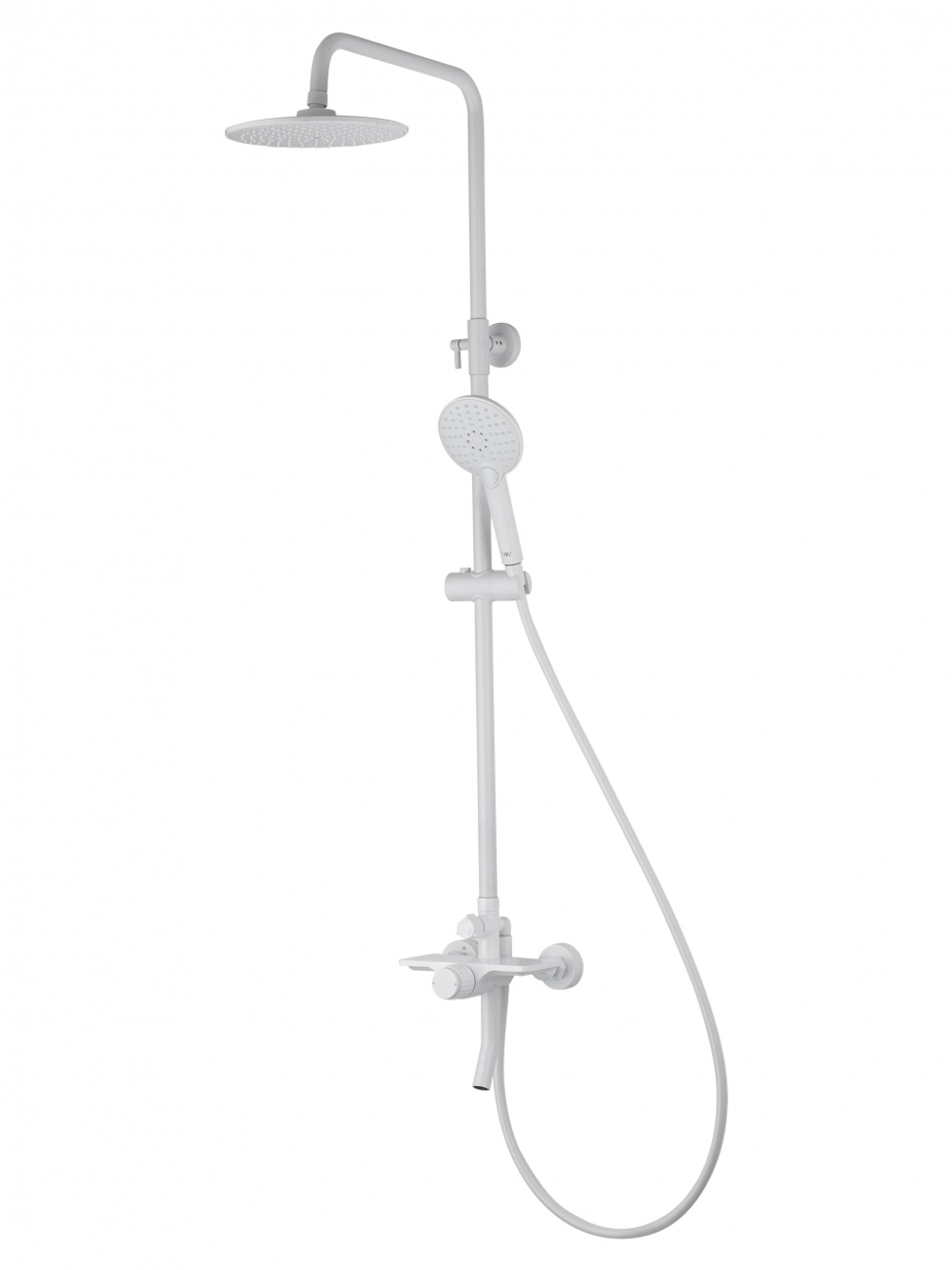 Душевая система WONZON & WOGHAND CLICK, Белый матовый (WW-N3S962-MW)