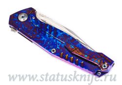 Нож Чебуркова Медведь Кастом Тимаскус Дамаскфотография - 9