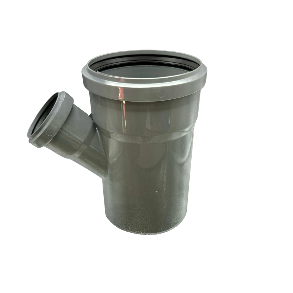Тройник канализационный переходной TEBO Ø110-50x45°