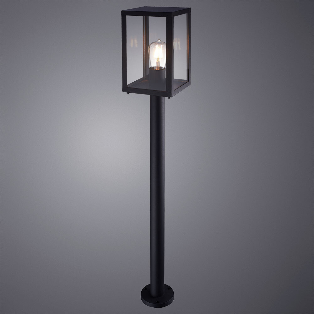 Уличный наземный высокий светильник Arte Lamp A4569PA-1BK