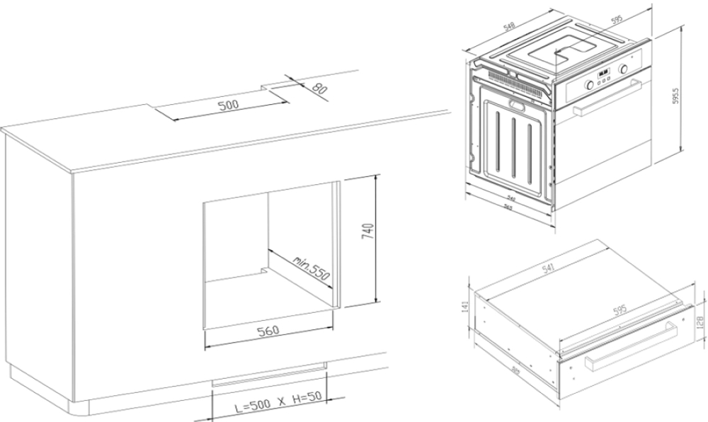 Ящик для подогрева посуды Vard VAM14B