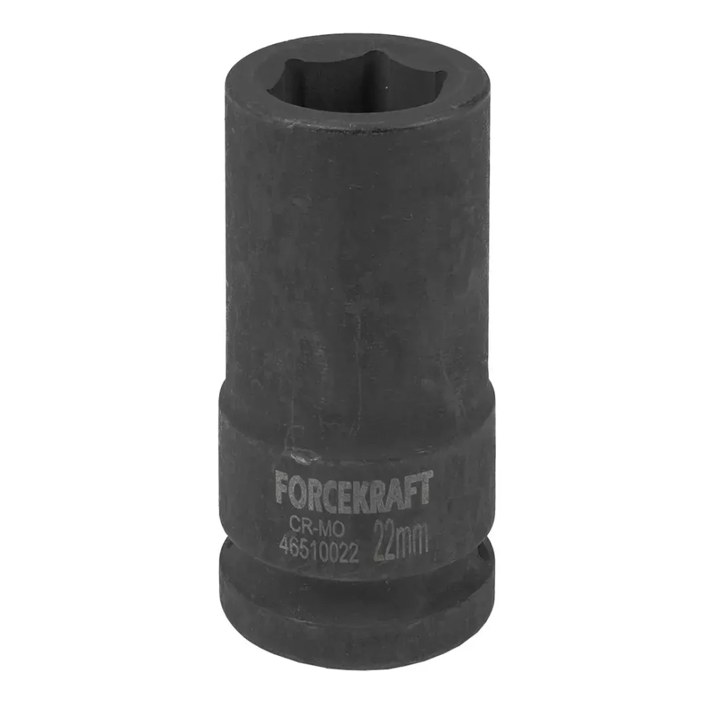 Головка ударная глубокая 3/4'', 22мм (6гр.) FORCEKRAFT FK-46510022