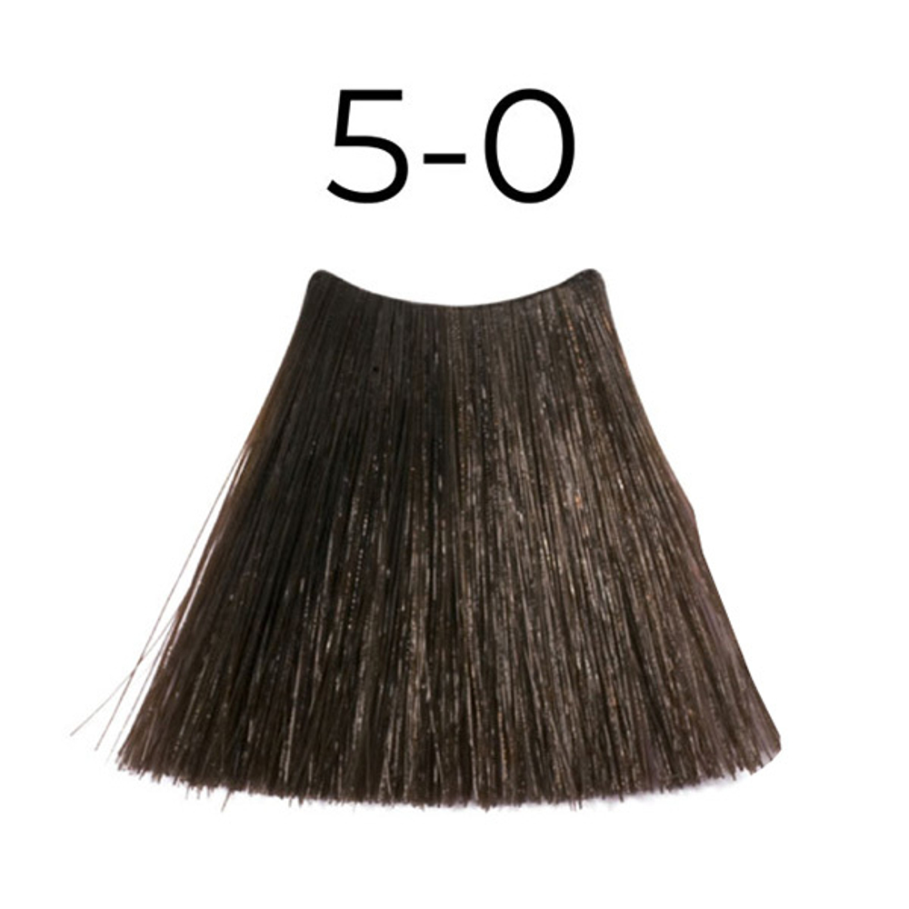 Стойкая безамиачная крем-краска для волос Оттенок 5.0 Шатен KEEN Velvet Permanent Colour Ammonia Free Hellbraun 100мл