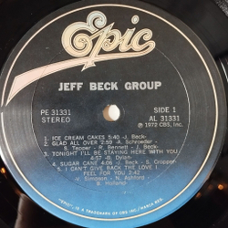 Винтажная виниловая пластинка LP Jeff Beck Group (USA 1983) I Got To Have A Song