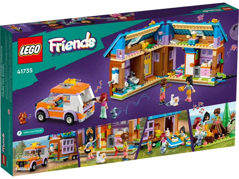 Конструктор LEGO Friends 41735 Маленький передвижной домик