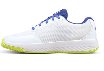 Женские Кроссовки теннисные Wilson Intrigue Lite - white/amparo blue/safety yellow