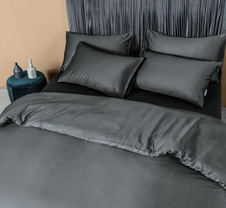 ZEPHYR HOME Двуспалка Египетский хлопок (простыня на резинке) гранит