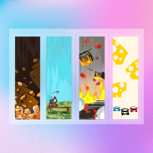 Стикерпак / pendeltur / STRAY KIDS #4