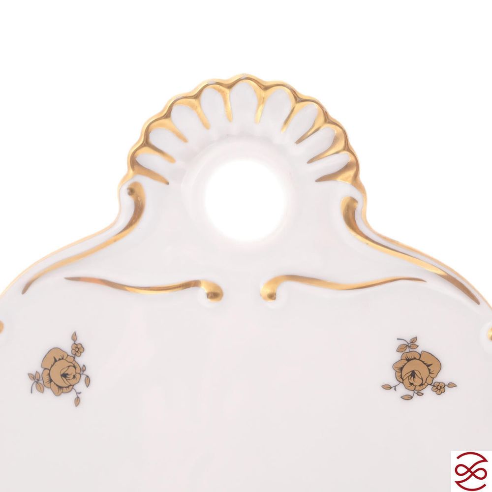 Доска для нарезки Queen's Crown Золотая роза 24 см