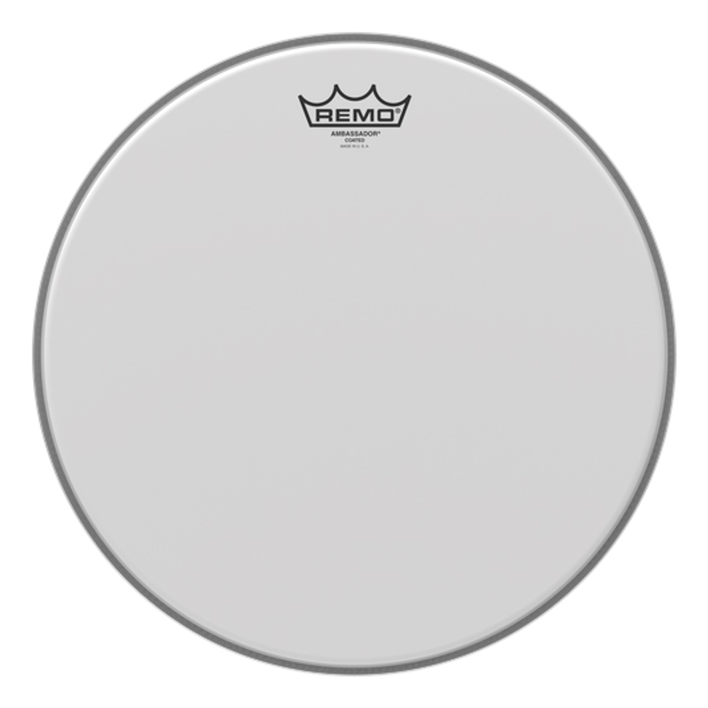Remo BA-0112-00 Ambassador Coated 12" Пластик однослойный с покрытием, для малого и том барабана.