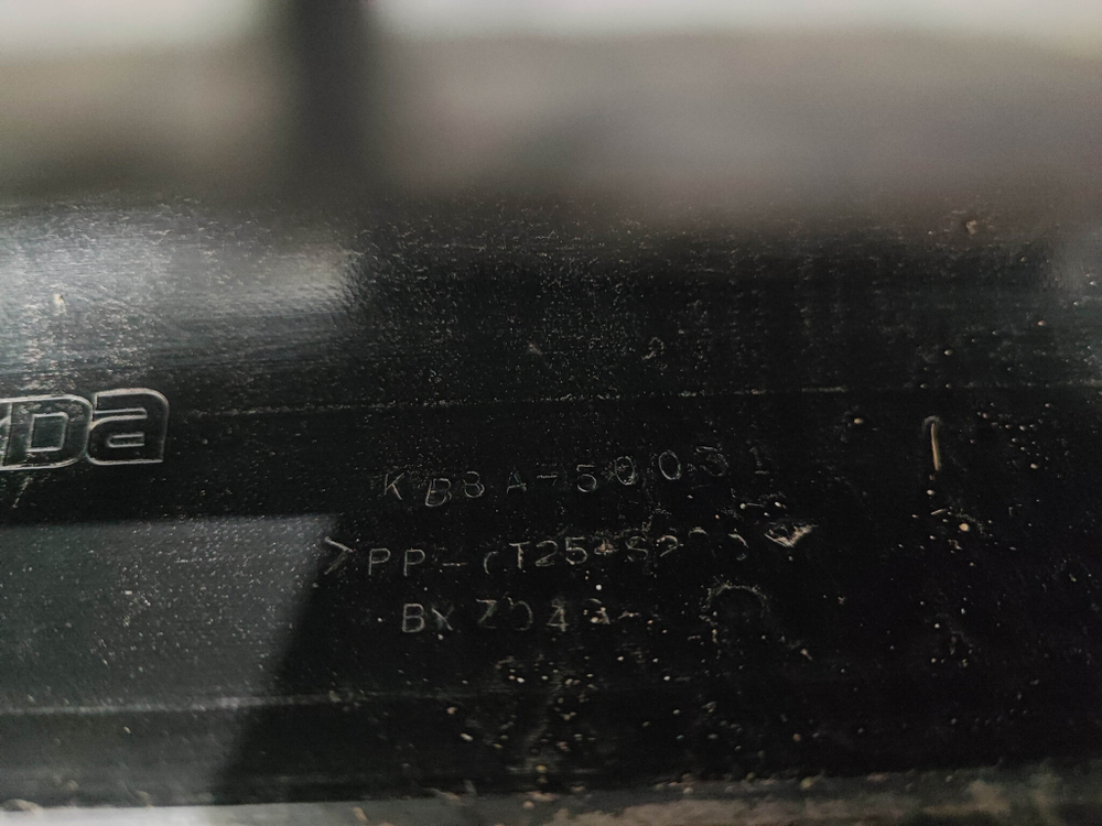 Бампер передний Mazda CX-5 2 (KF) 17-21 Б/У Оригинал KB8A50031E8P