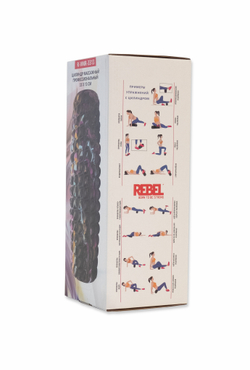 Цилиндр массажный профессиональный 33 х 13 см REBEL