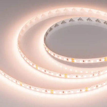 Светодиодная лента RT-A120-8mm 24V Peach Fuzz (9.6 W/m, IP20, 5m) (Arlight, -) 047719