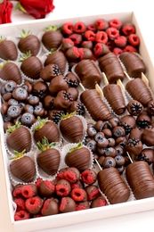 ягоды в шоколаде без сахара