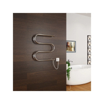 Полотенцесушитель MIXLINE SIMPLE M 60x50 (кнопочный выкл, 192 Вт) ХРОМ